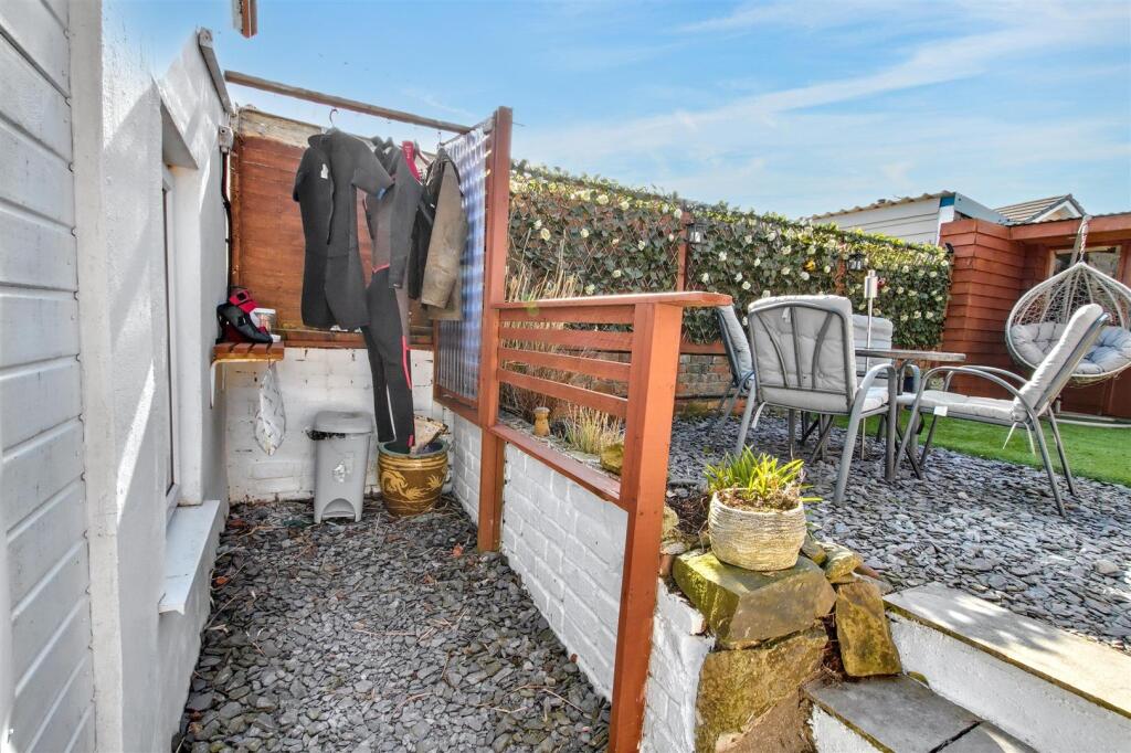 Rear garden