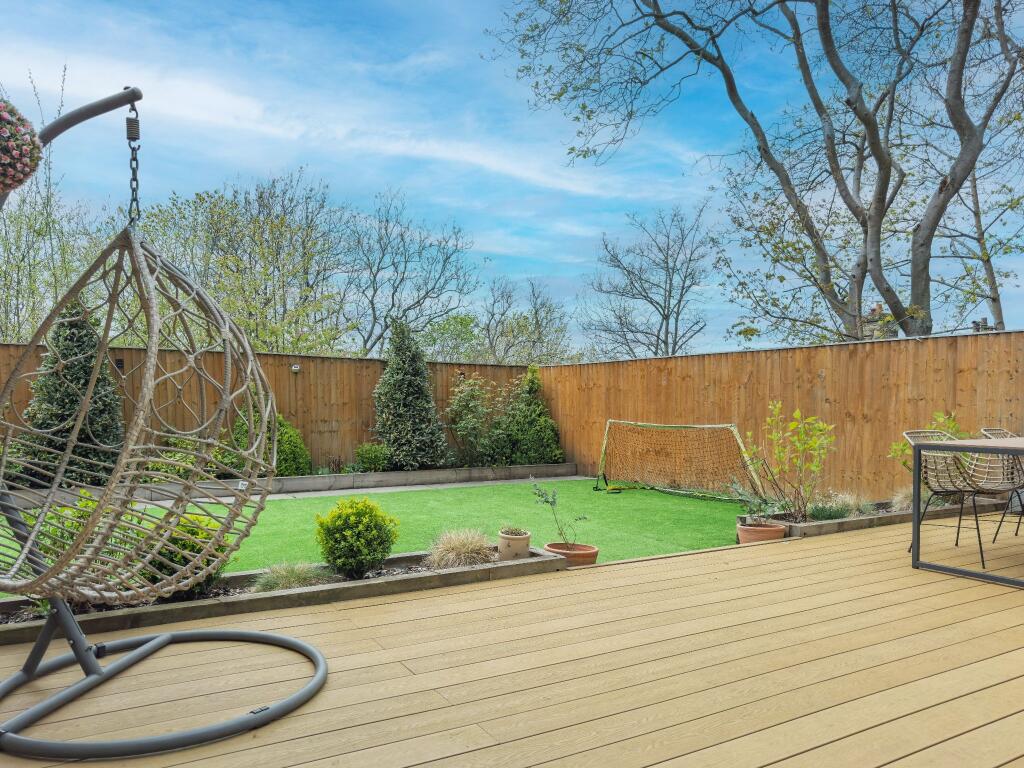 Rear garden
