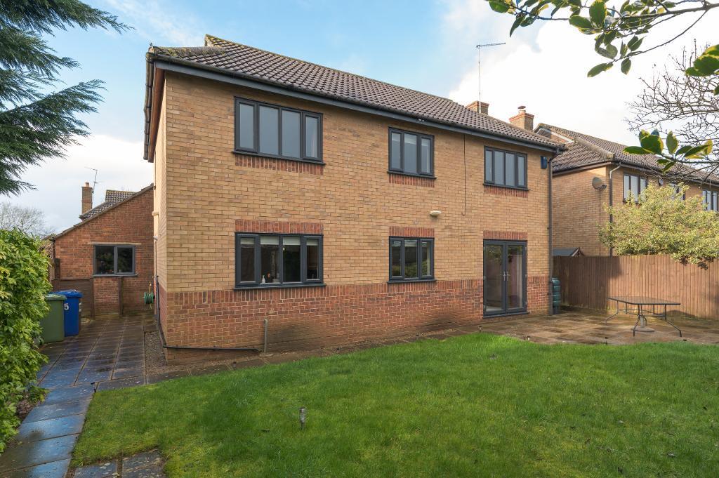 Rear of property