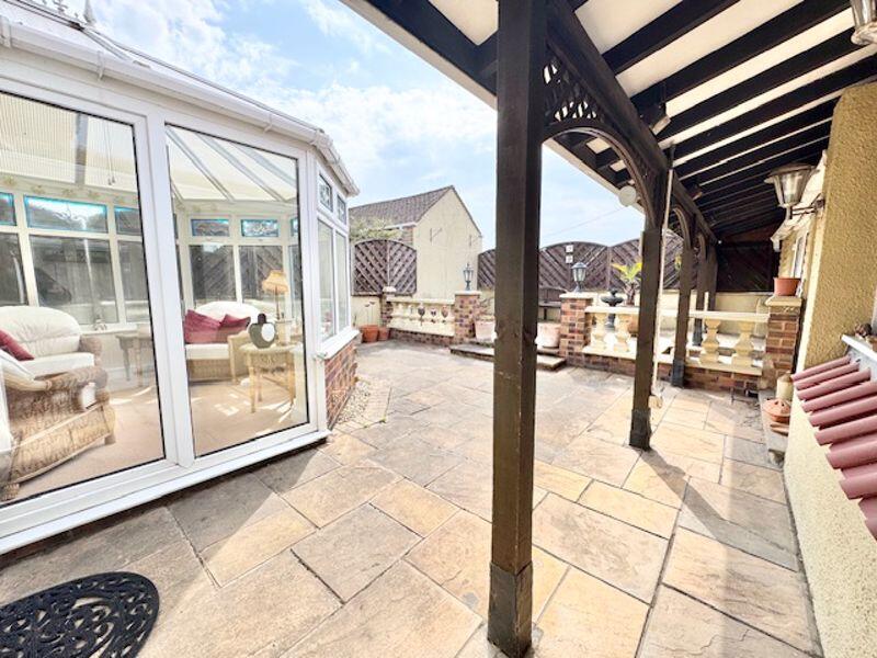 Rear garden