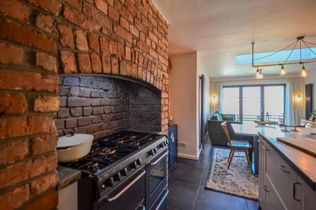 Exposed Brick Chimney