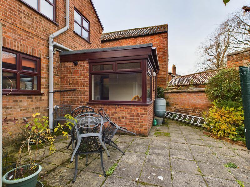 Rear elevation/courtyard
