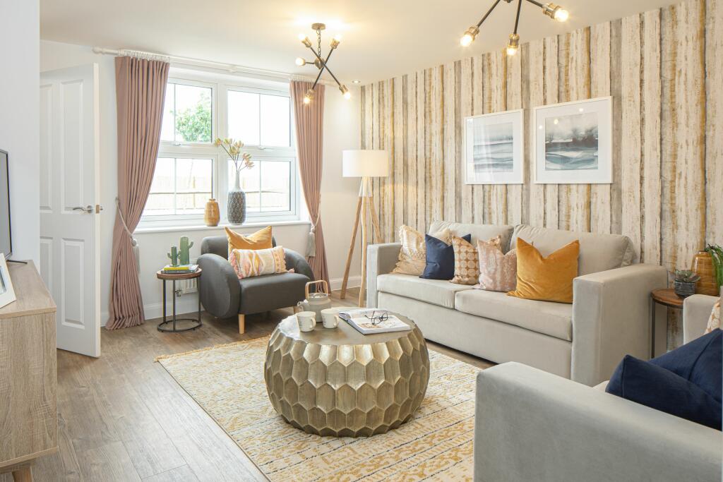 Lounge of the Archford semi-detached 3 bedroom home