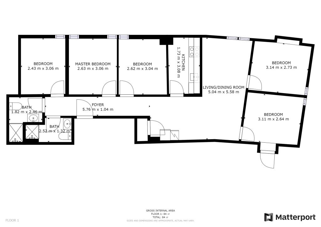 Flat3, 4 Broad Quay
