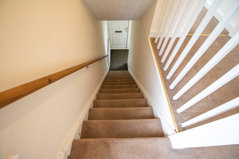 Stairwell to the upper floor