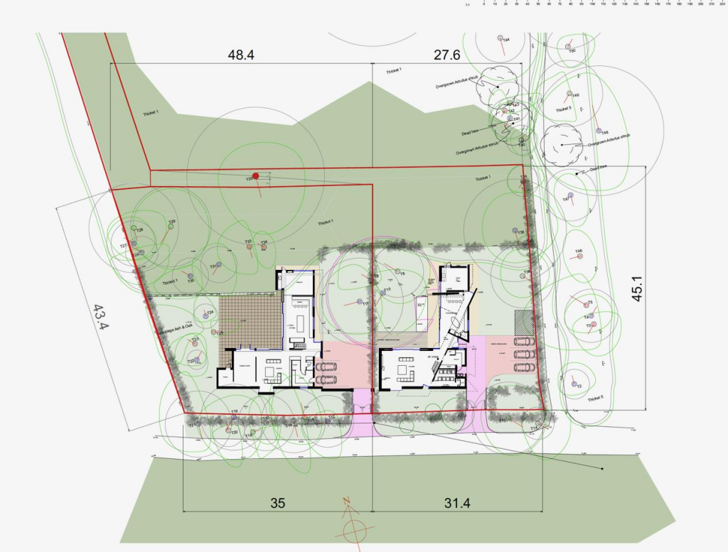 Quarrhurst lodge plot plan.png