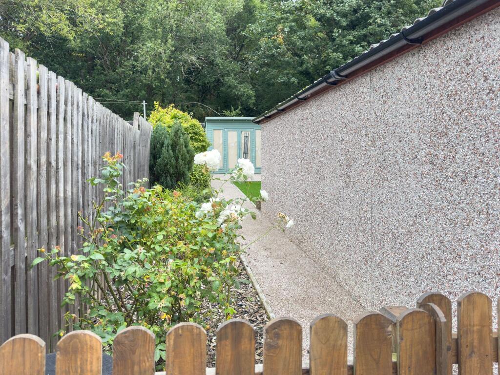 Rear garden