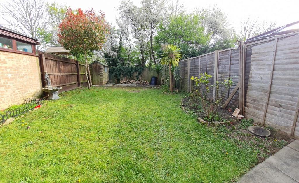 Rear garden