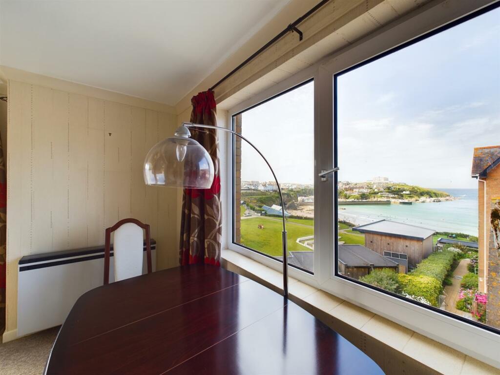 View from dining area