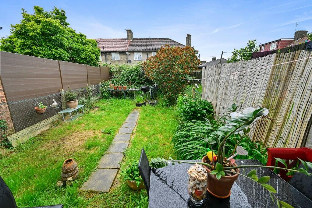 Rear garden