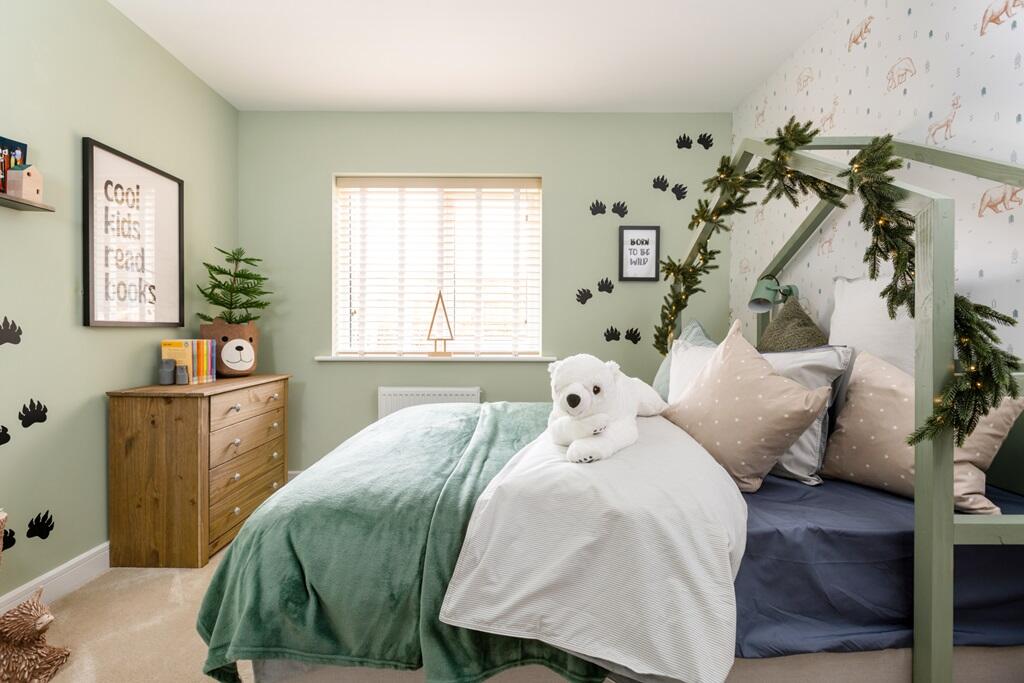 A fourth double bedroom is ideal for children or guests