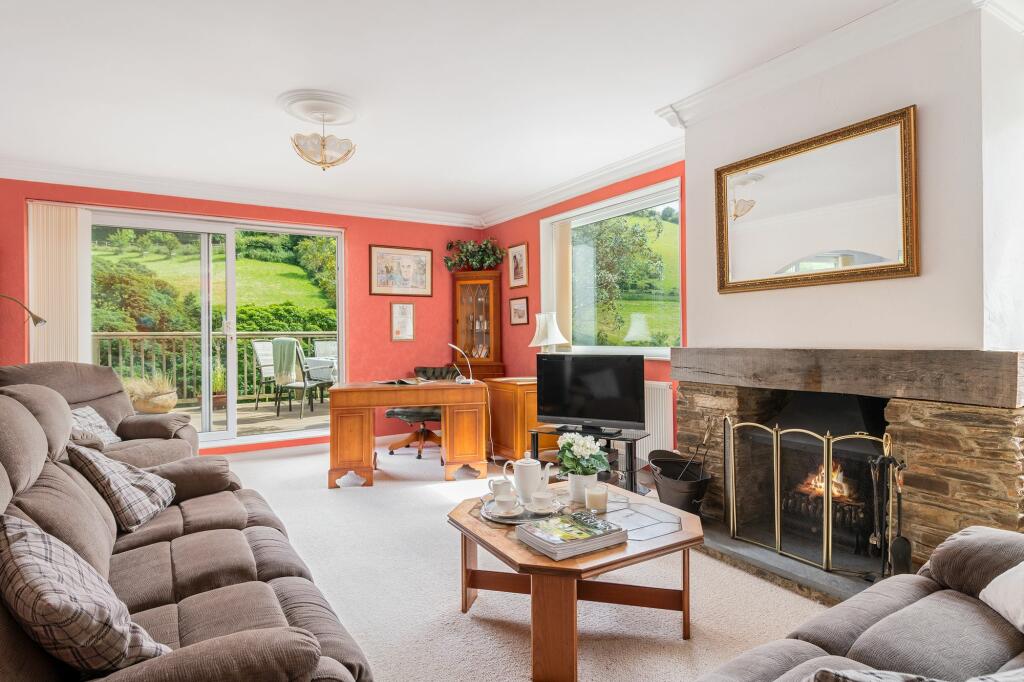 Living Room_Brambles, Weeke Hill, Dartmouth