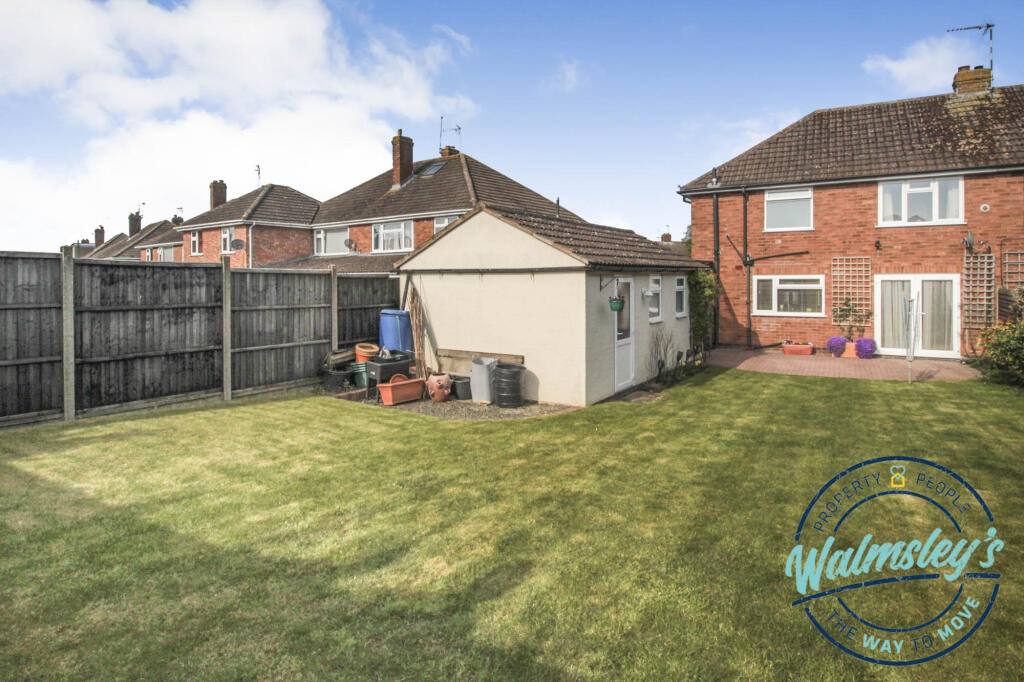 Rear elevation &amp; gardens