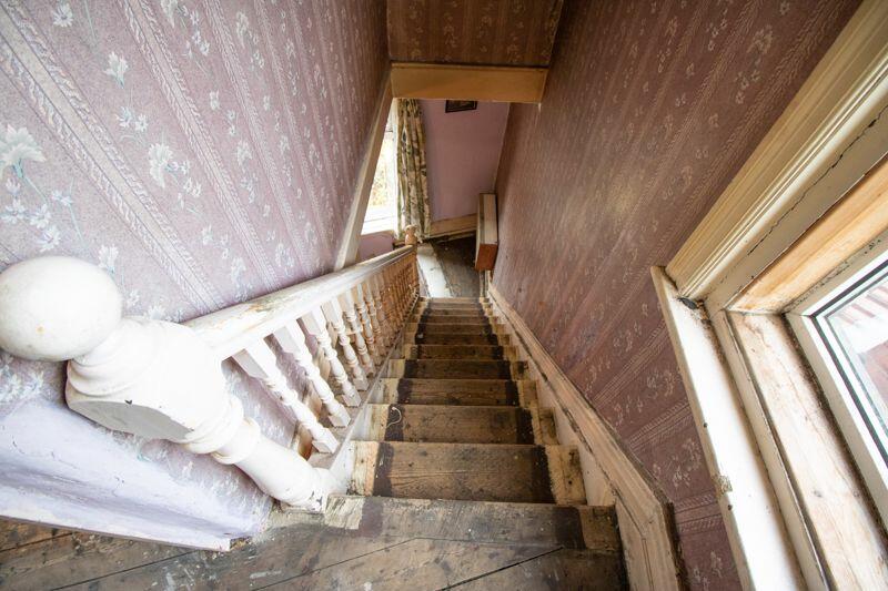 Stairwell to the upper floor