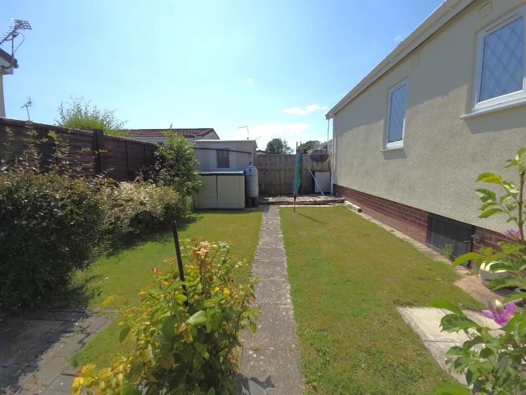 Rear gardens