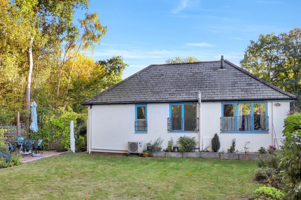 Side view of the property