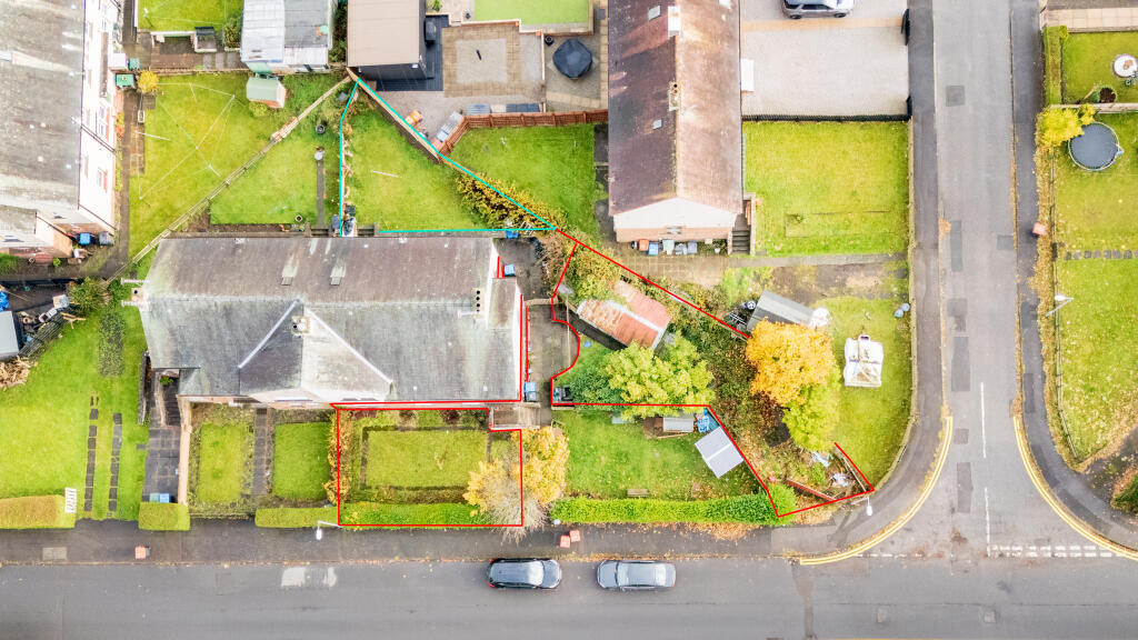 Aerial Shot Showing Boundary
