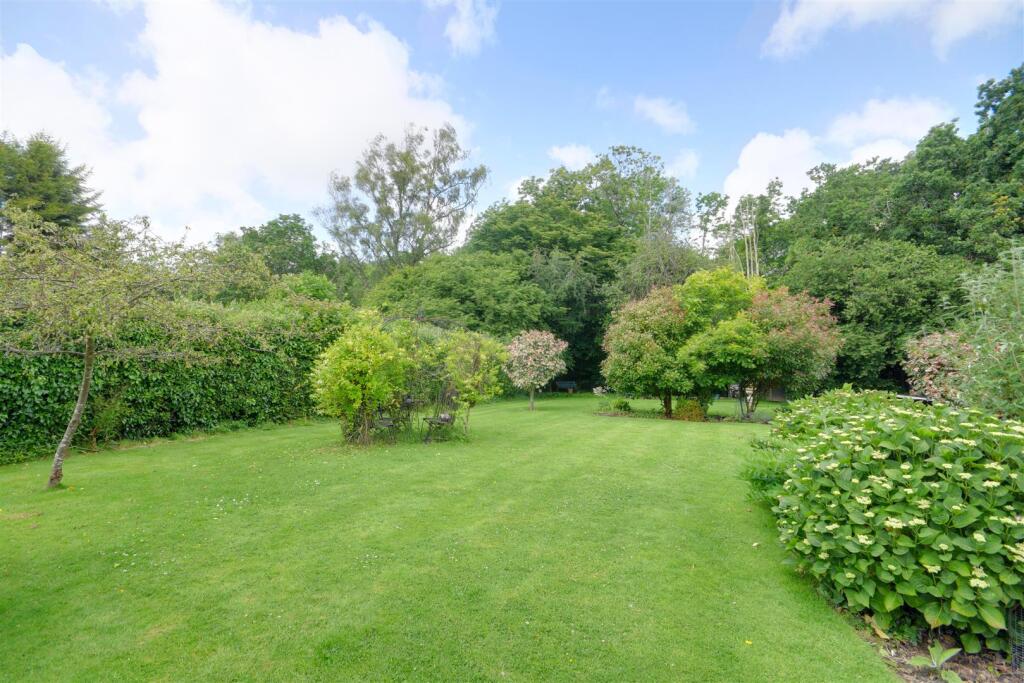 Rear gardens