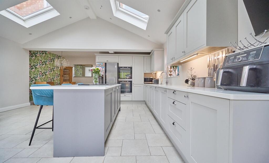 Extended Living/Dining/Kitchen