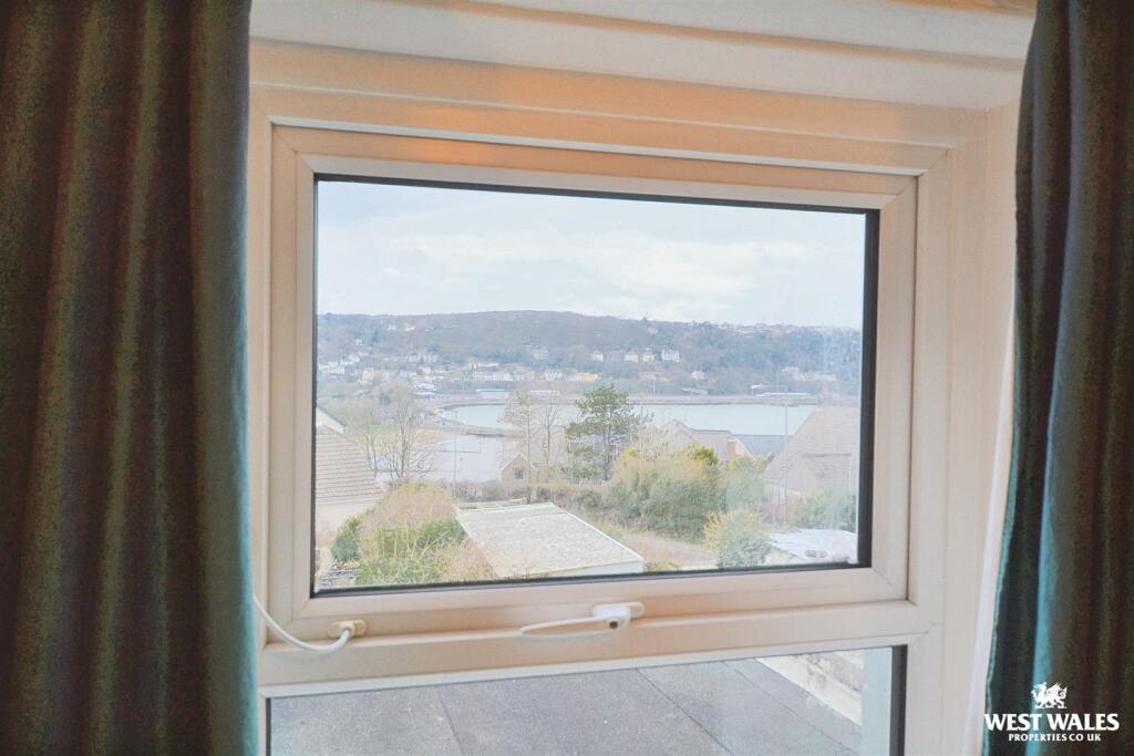 View from bedroom two