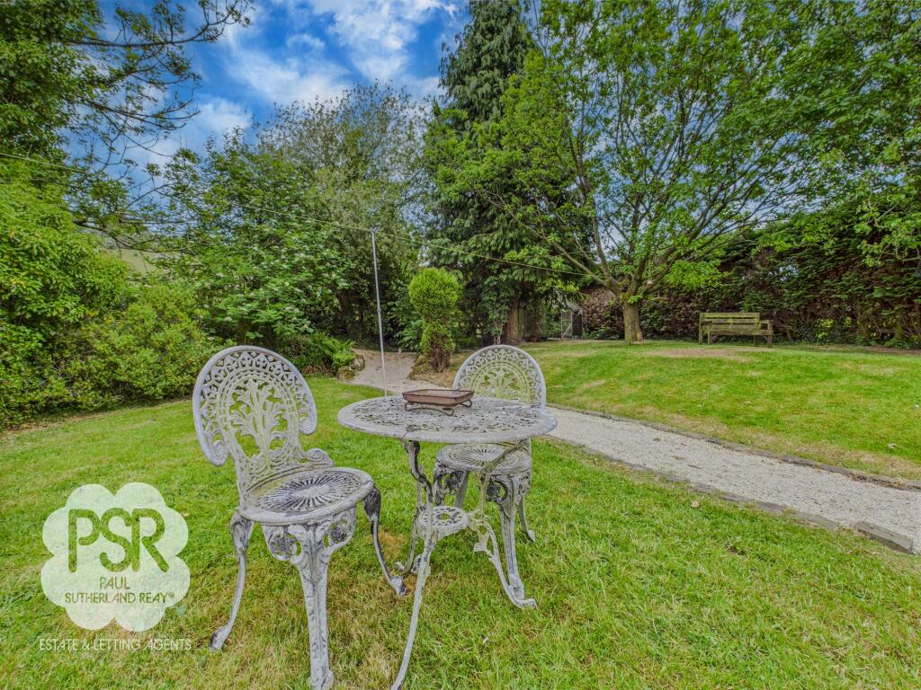 Rear Garden Seating Area