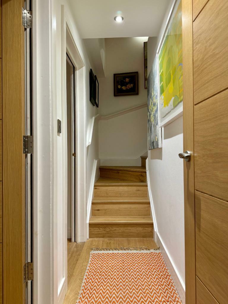 Lower hall outside utility room