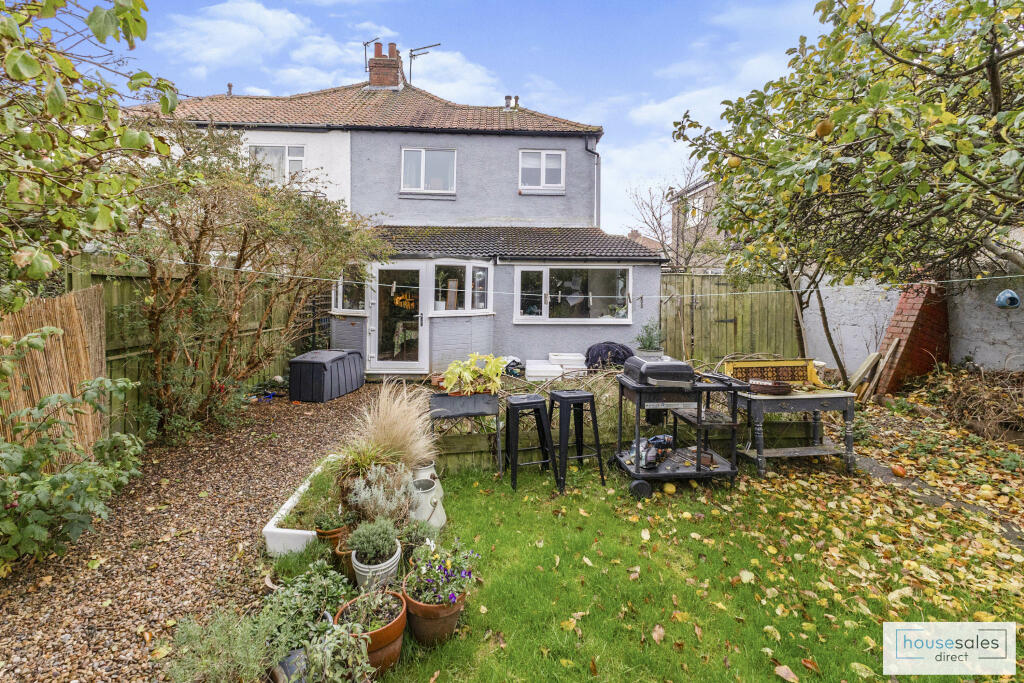 Rear of Property