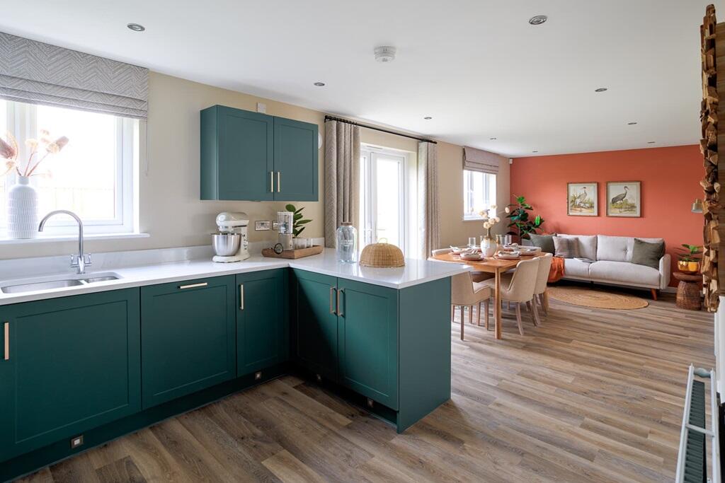 Perfect social space with French doors to the rear garden