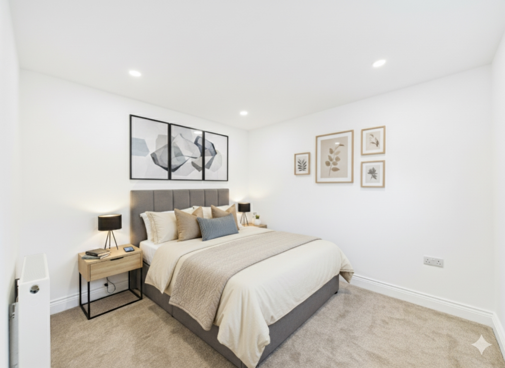 Bedroom 4 - This image has been digitally enhanced