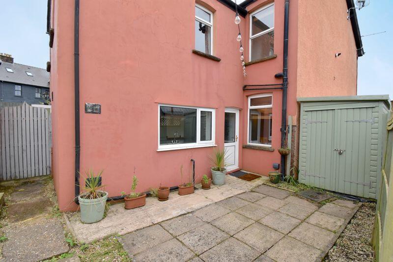 Rear Elevation and Patio