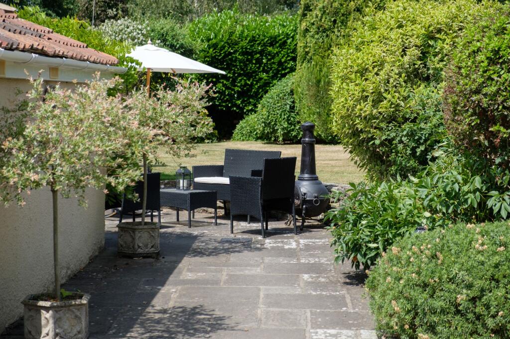 Terraced area