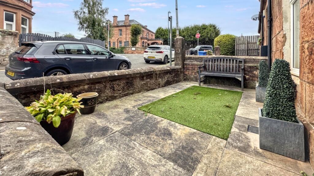 Front garden.