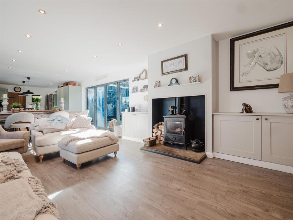 Living Room and Dining Kitchen