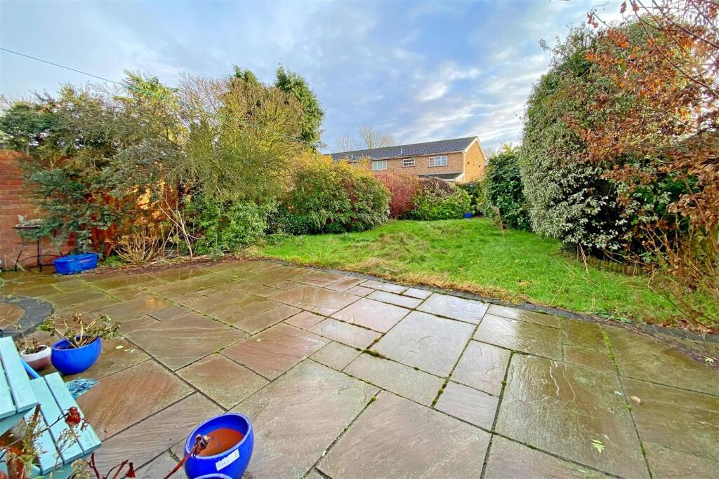 Rear Garden - South Facing