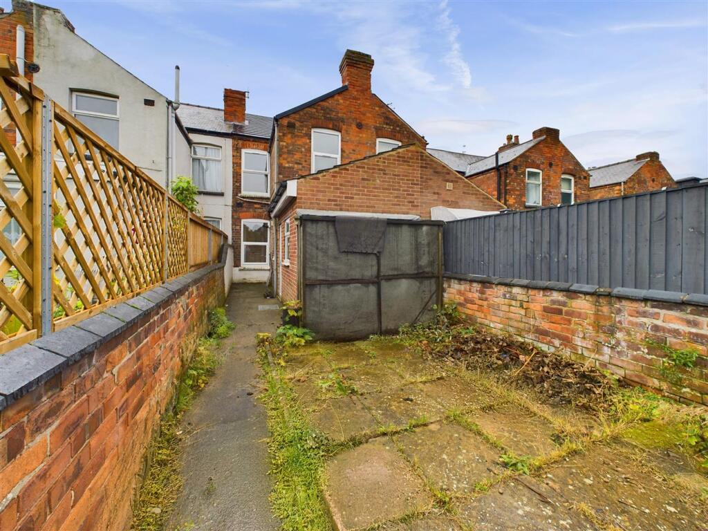 Rear Courtyard Area