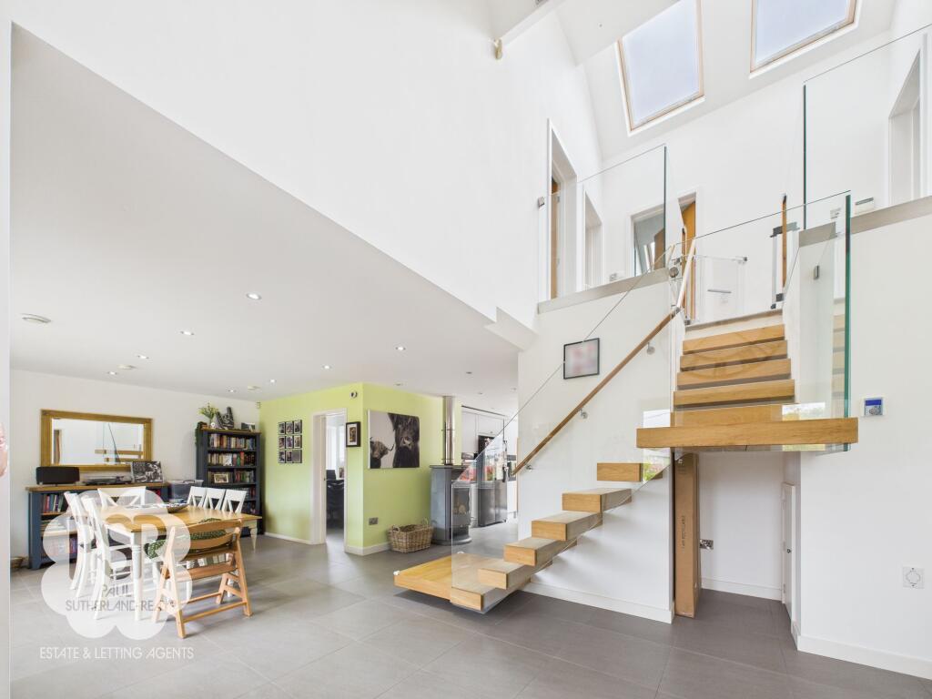Beautiful Vaulted Entrance Foyer