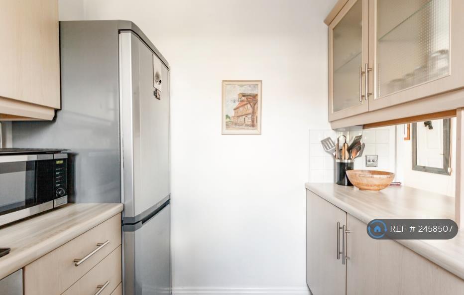 Breakfast Bar And Large Fridge Freezer
