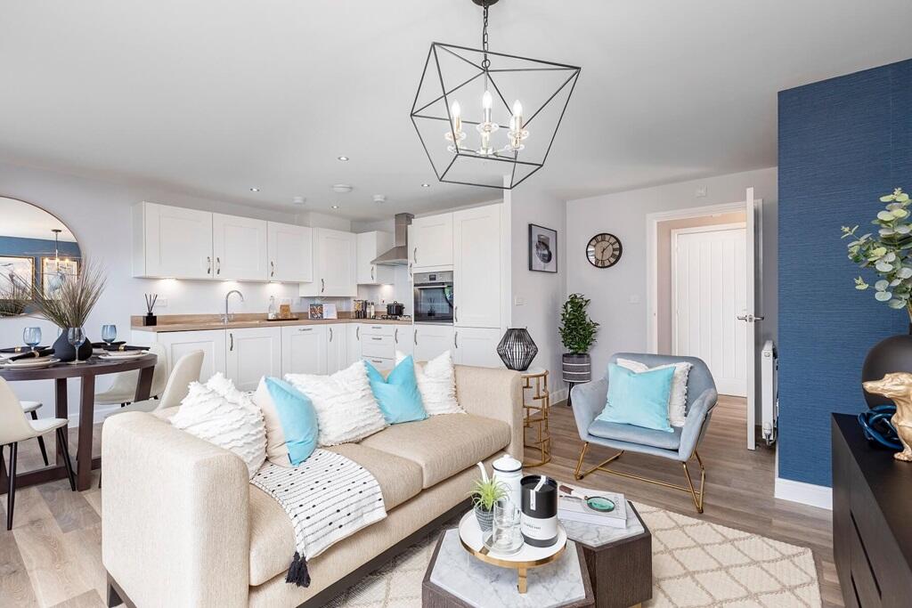 Ideal space to entertain - typical Taylor Wimpey home