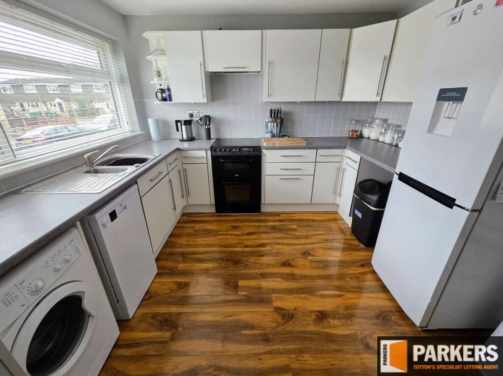 Modern fitted kitchen