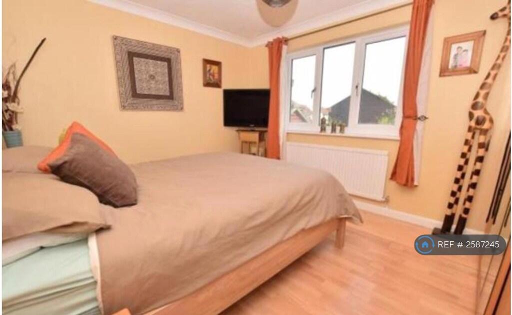 Master Bedroom With Ensuite Shower.