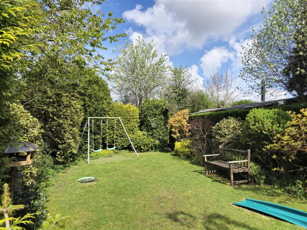 Private Rear Garden