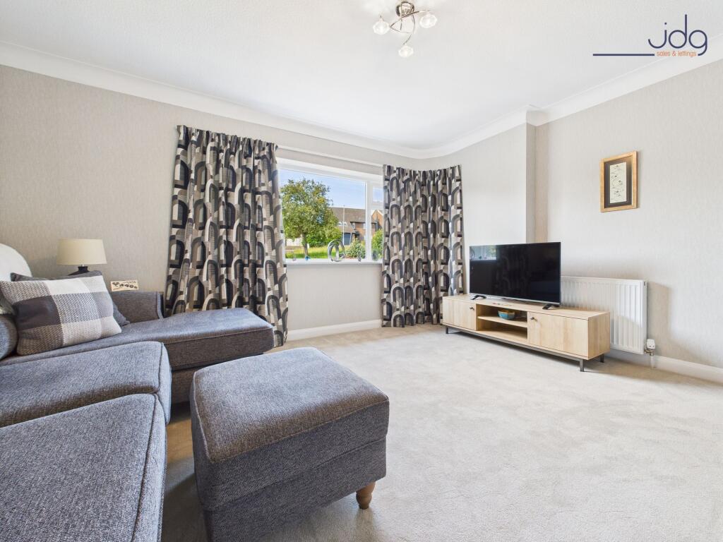 Spacious Lounge with Electric Fire