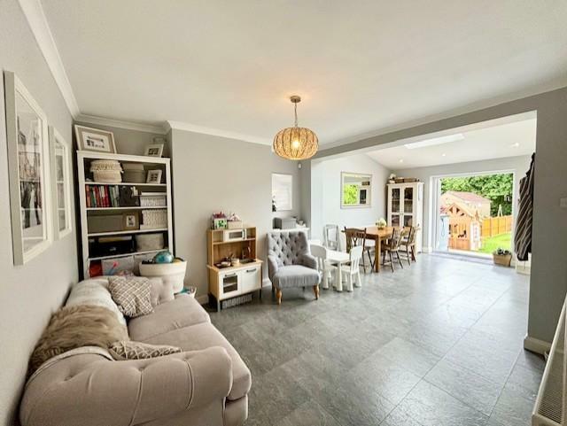 Family Area Leading To Kitchen/Dining