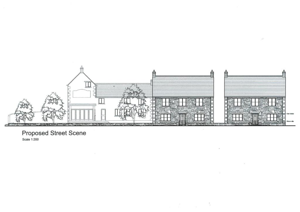 Elevation onto Rodmarton Lane