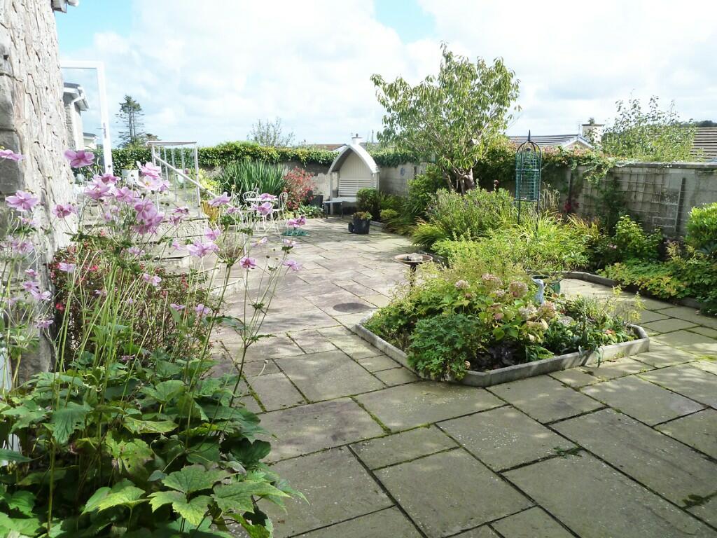 Enclosed rear garden