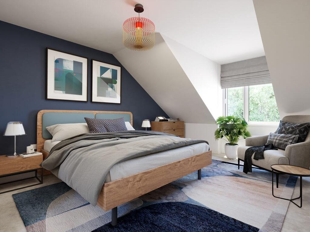 Plenty of space for a double bed