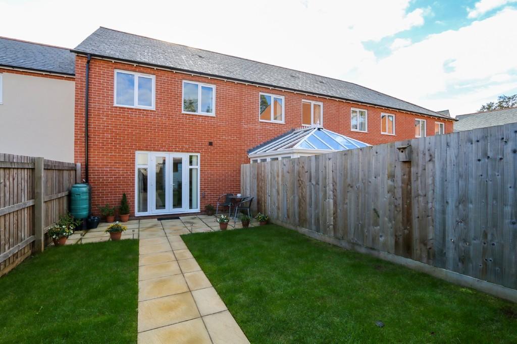 Rear of property