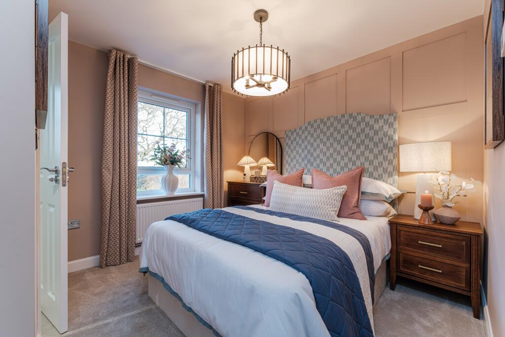 Interior view of the bedroom 1 in our 3 bed Ellerton home