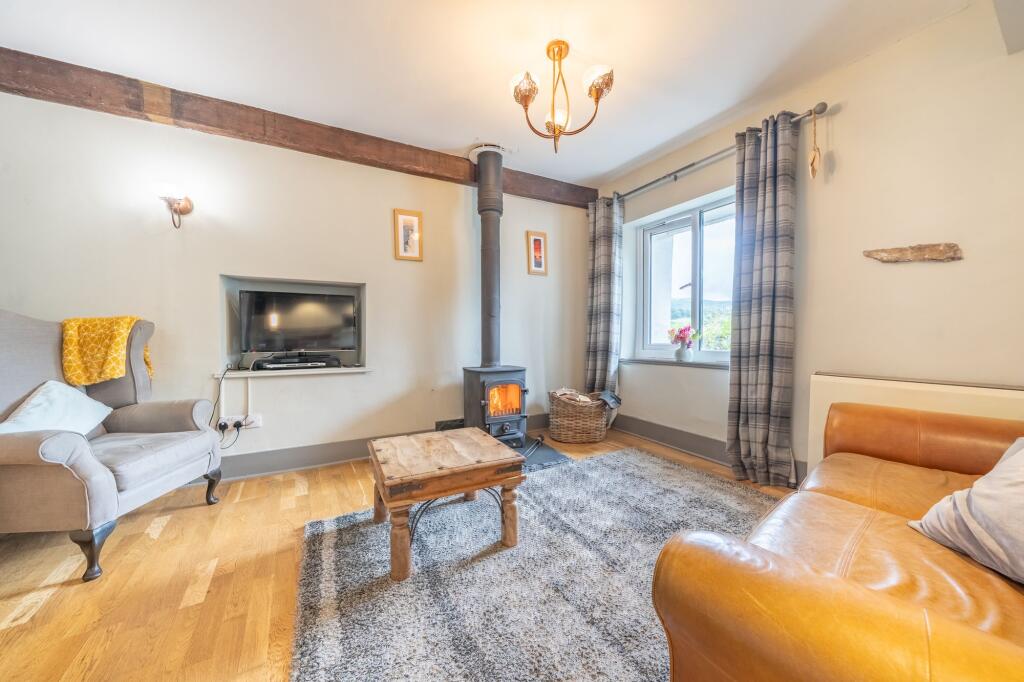 Open plan living area