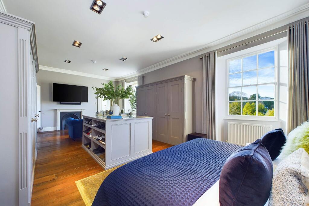 Master bedroom suite